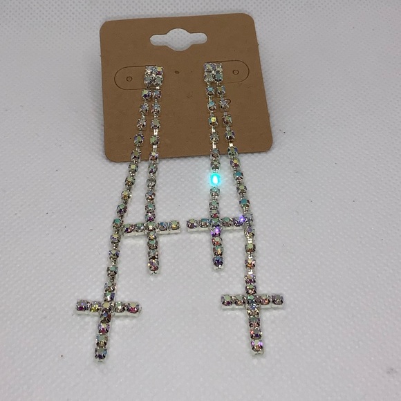 NEW- Faith Earrings - Picture 2 of 3